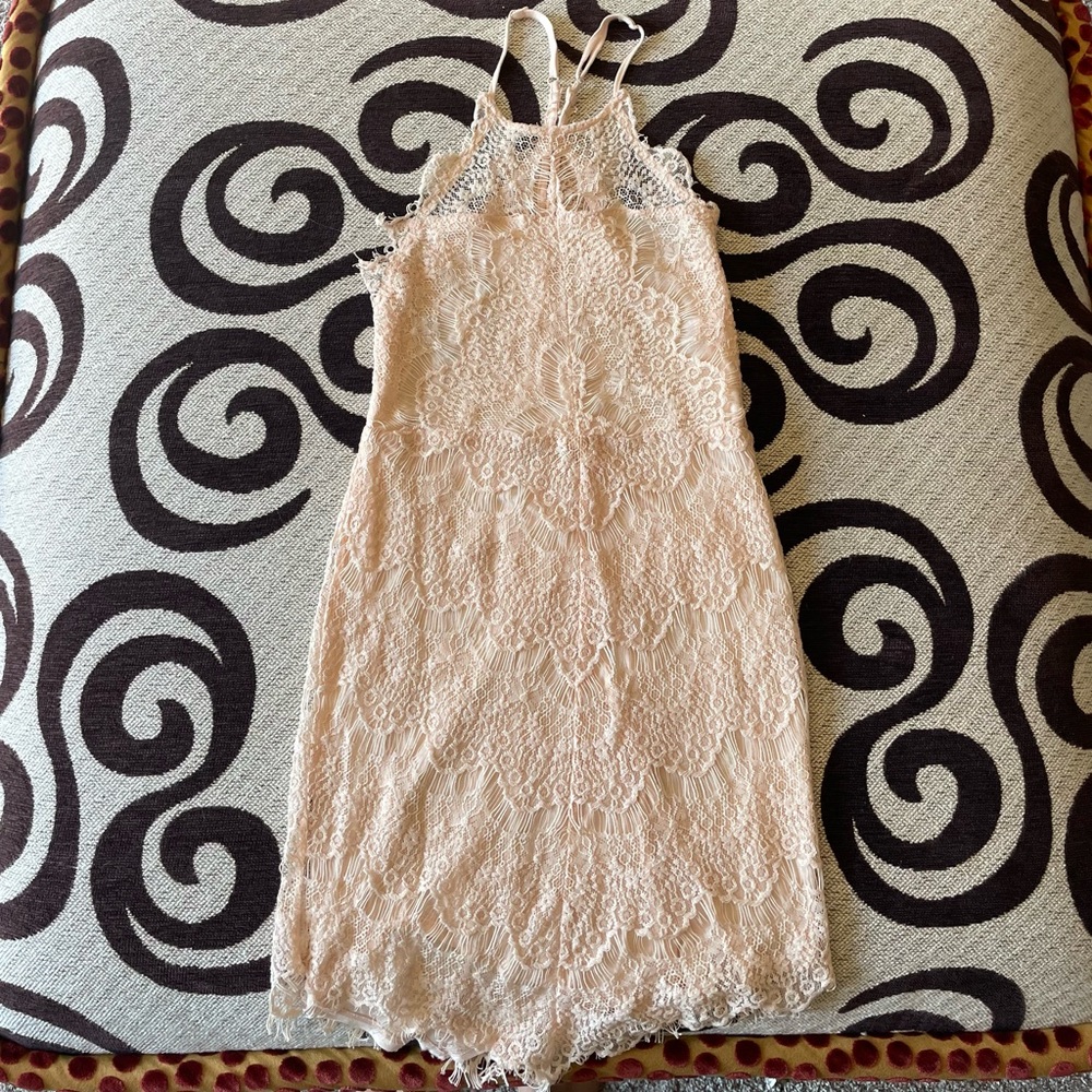 Very lightly worn light pink Free People Dress